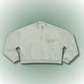 More Matcha Cropped Quarter Zip